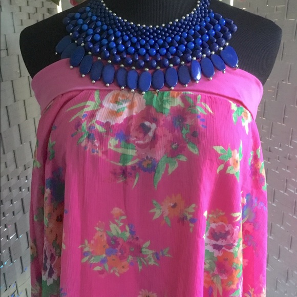 ππΈ Blue Statement Bib Necklace πΈπNewππΈ - Picture 6 of 13